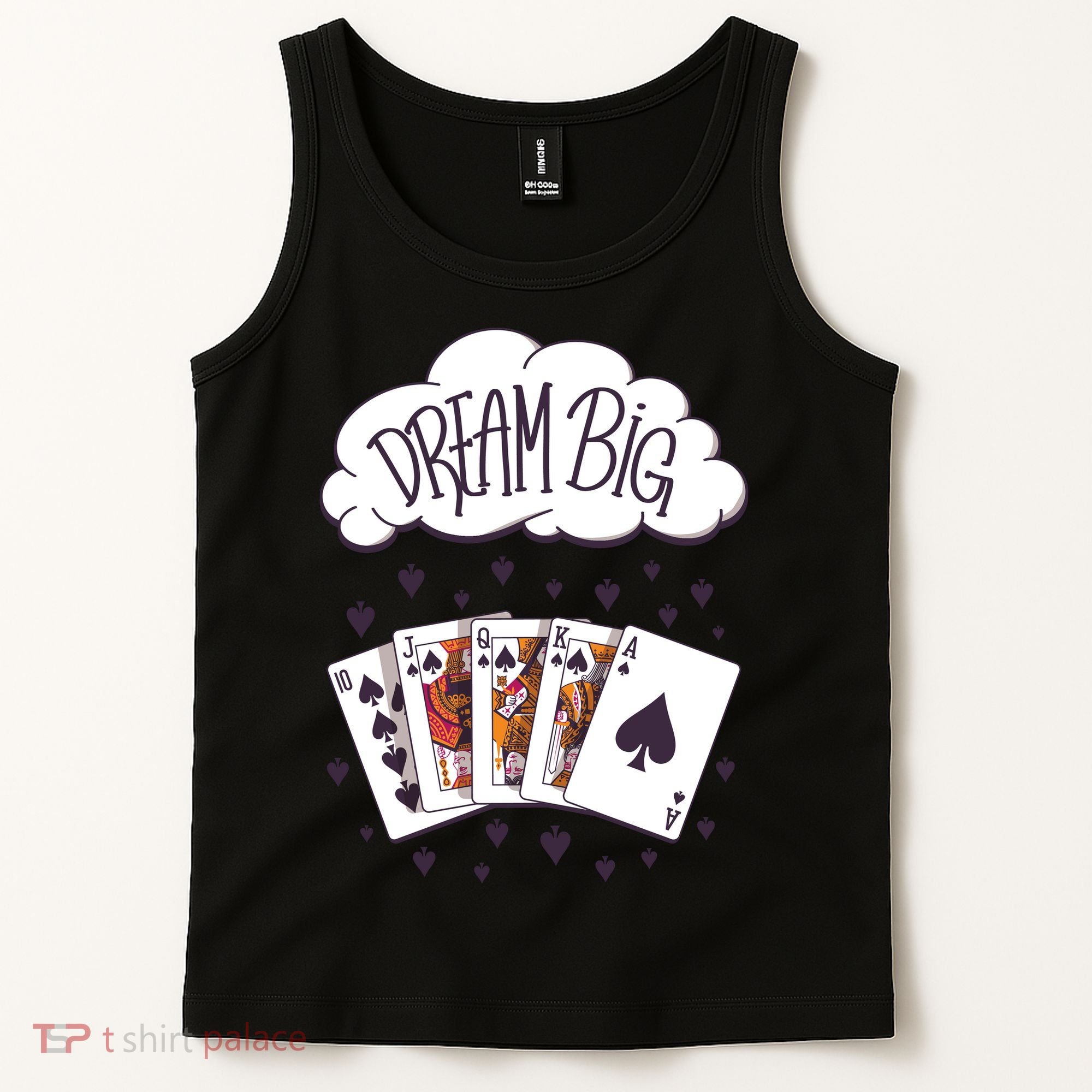 Dream Big Poker Hand Tank Top
