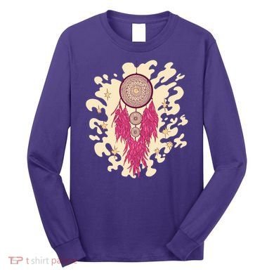Dream Catcher Moon Long Sleeve Shirt