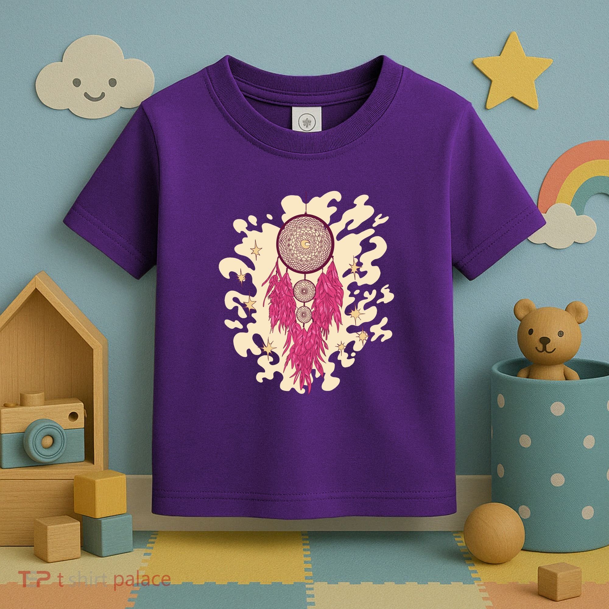 Dream Catcher Moon Toddler T-Shirt