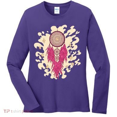 Dream Catcher Moon Women's Long Sleeve Shirt