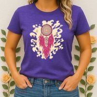 Dream Catcher Moon Women's T-Shirt thumb 2