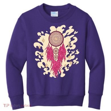 Dream Catcher Moon Kids Sweatshirt