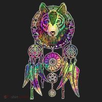Dream Catcher Wolf Galaxy Women's Sweatshirt thumb 2