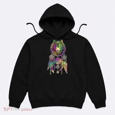 Dream Catcher Wolf Galaxy Hoodie