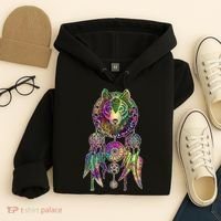 Dream Catcher Wolf Galaxy Hoodie thumb 4