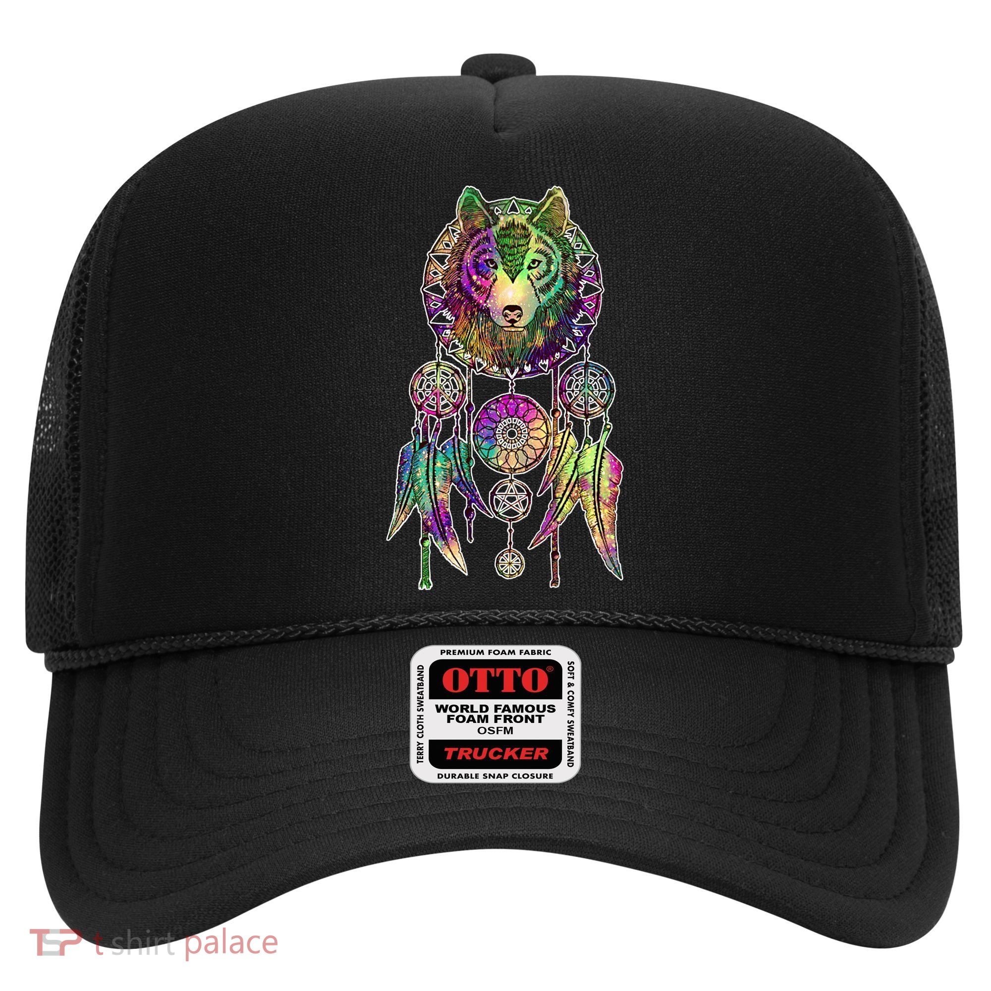 Dream Catcher Wolf Galaxy Hat