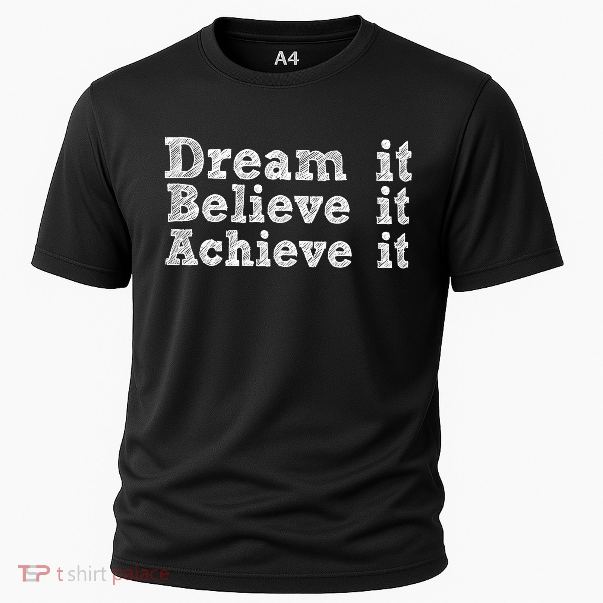 Dream It Believe It Achieve It Cooling Performance Crew T-Shirt