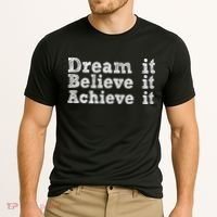 Dream It Believe It Achieve It Cooling Performance Crew T-Shirt thumb 2