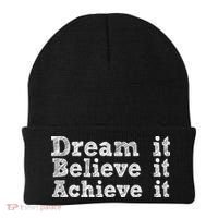 Dream It Believe It Achieve It Beanie thumb 0