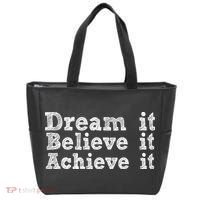 Dream It Believe It Achieve It Tote Bag thumb 0