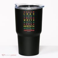 Dream Lead Fight Think Black History Month Tumbler thumb 0