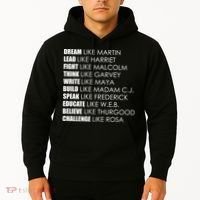 Dream Lead Fight Think Write Build Speak Educate Believe Challenge Hoodie thumb 2