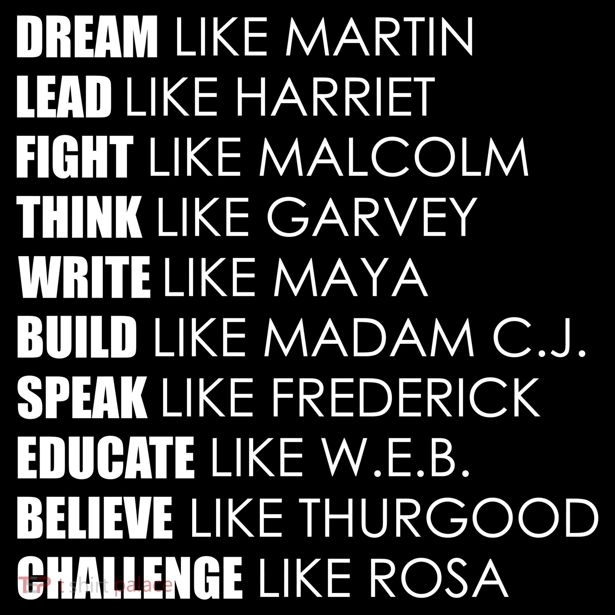 Dream Lead Fight Think Write Build Speak Educate Believe Challenge Hoodie