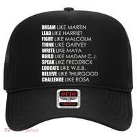 Dream Lead Fight Think Write Build Speak Educate Believe Challenge Hat thumb 0