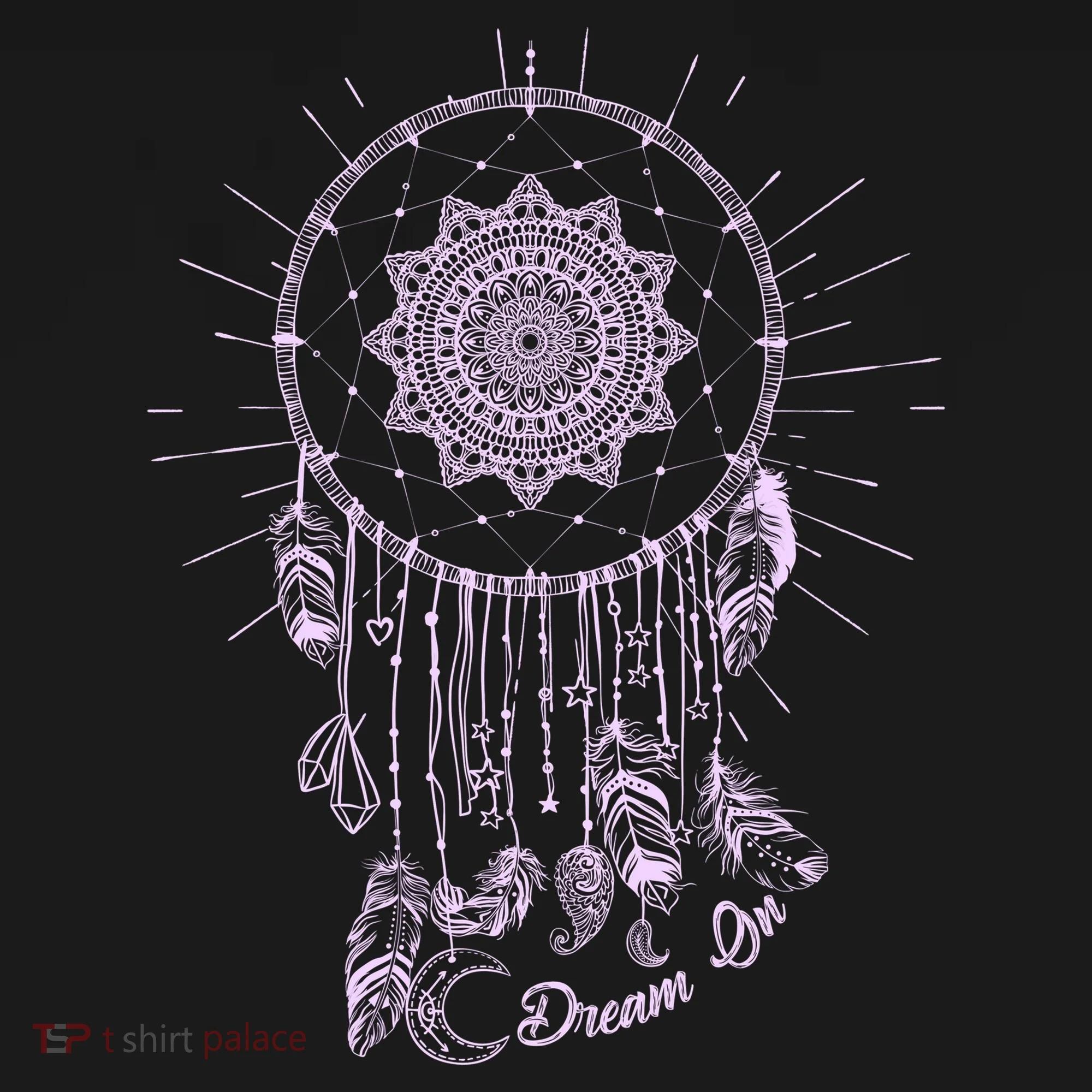 Dream On Native American Dream Catcher Doggie Tank