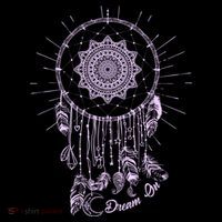 Dream On Native American Dream Catcher USA-Made Doggie Bandana thumb 2