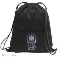 Dream On Native American Dream Catcher Sweatshirt Cinch Pack Bag thumb 0