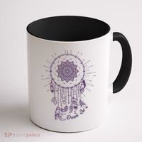 Dream On Native American Dream Catcher Coffee Mug thumb 1