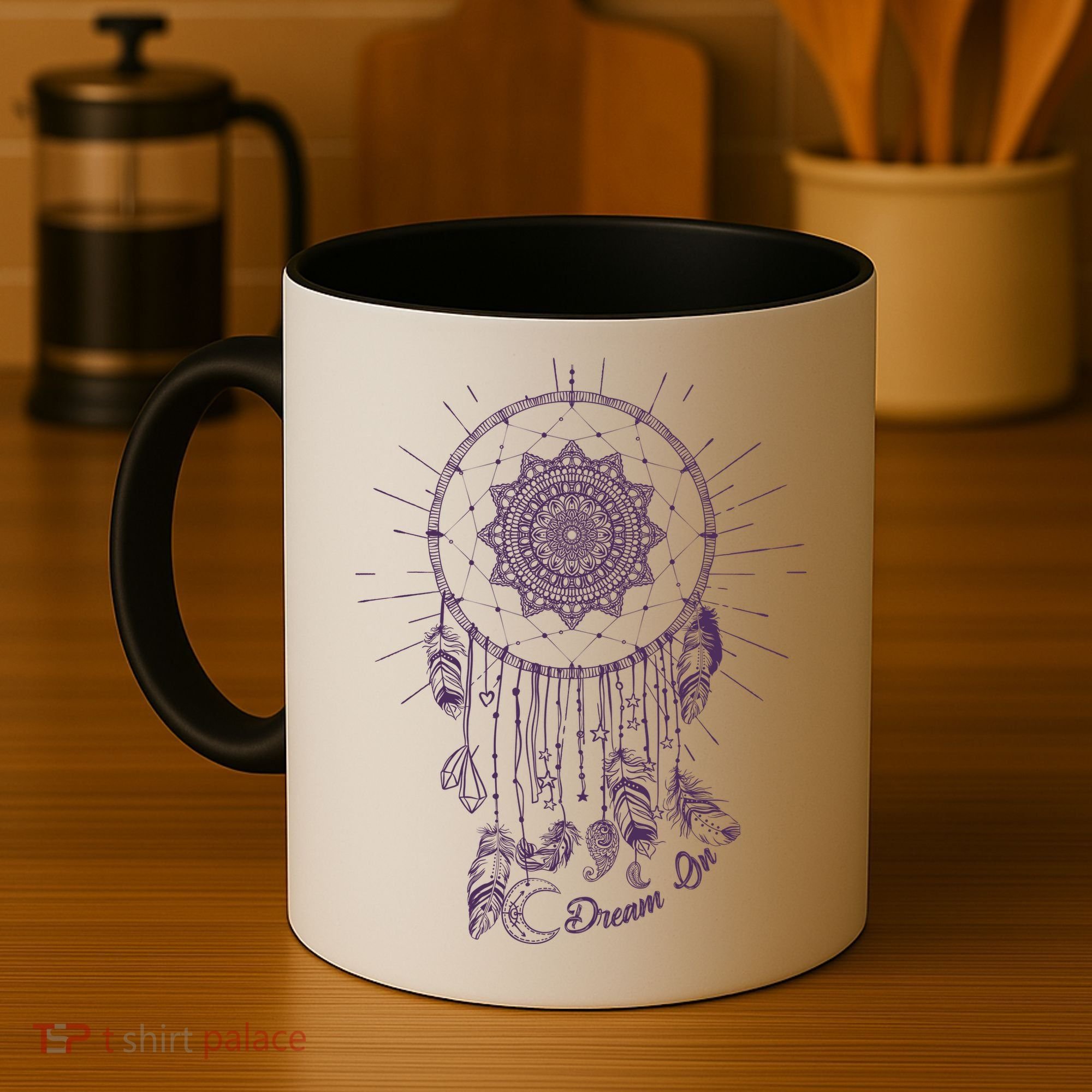 Dream On Native American Dream Catcher Coffee Mug