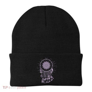 Dream On Native American Dream Catcher Beanie