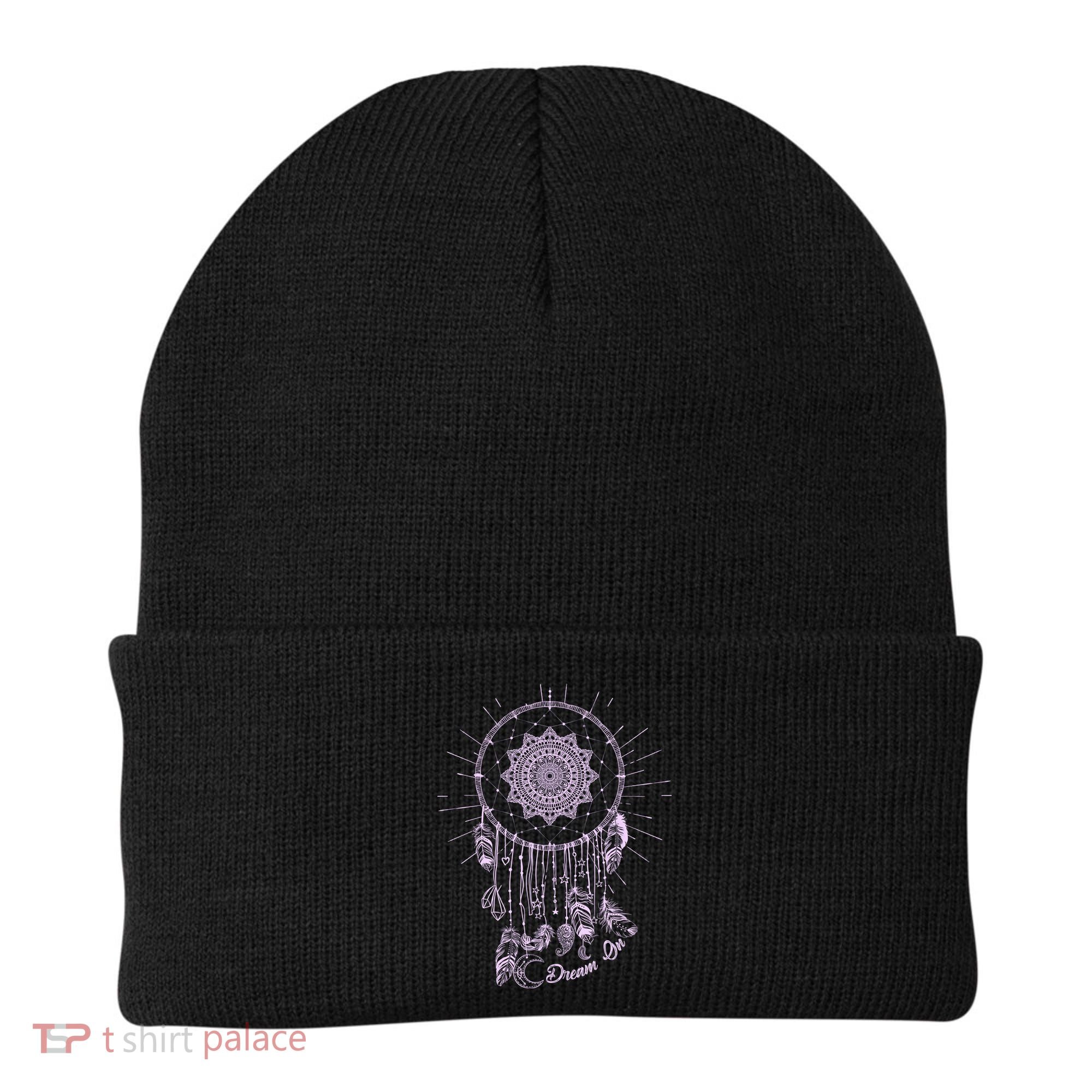 Dream On Native American Dream Catcher Beanie