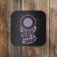 Dream On Native American Dream Catcher Coaster thumb 0