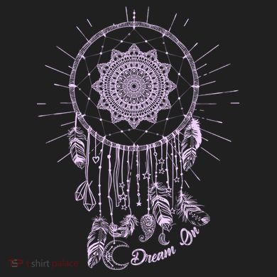 Dream On Native American Dream Catcher District V.I.T. Heavyweight Hoodie