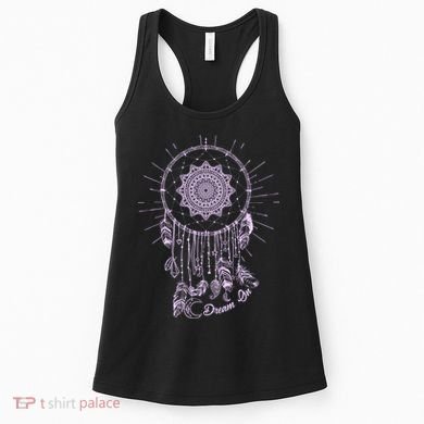 Dream On Native American Dream Catcher Women's Tank Top