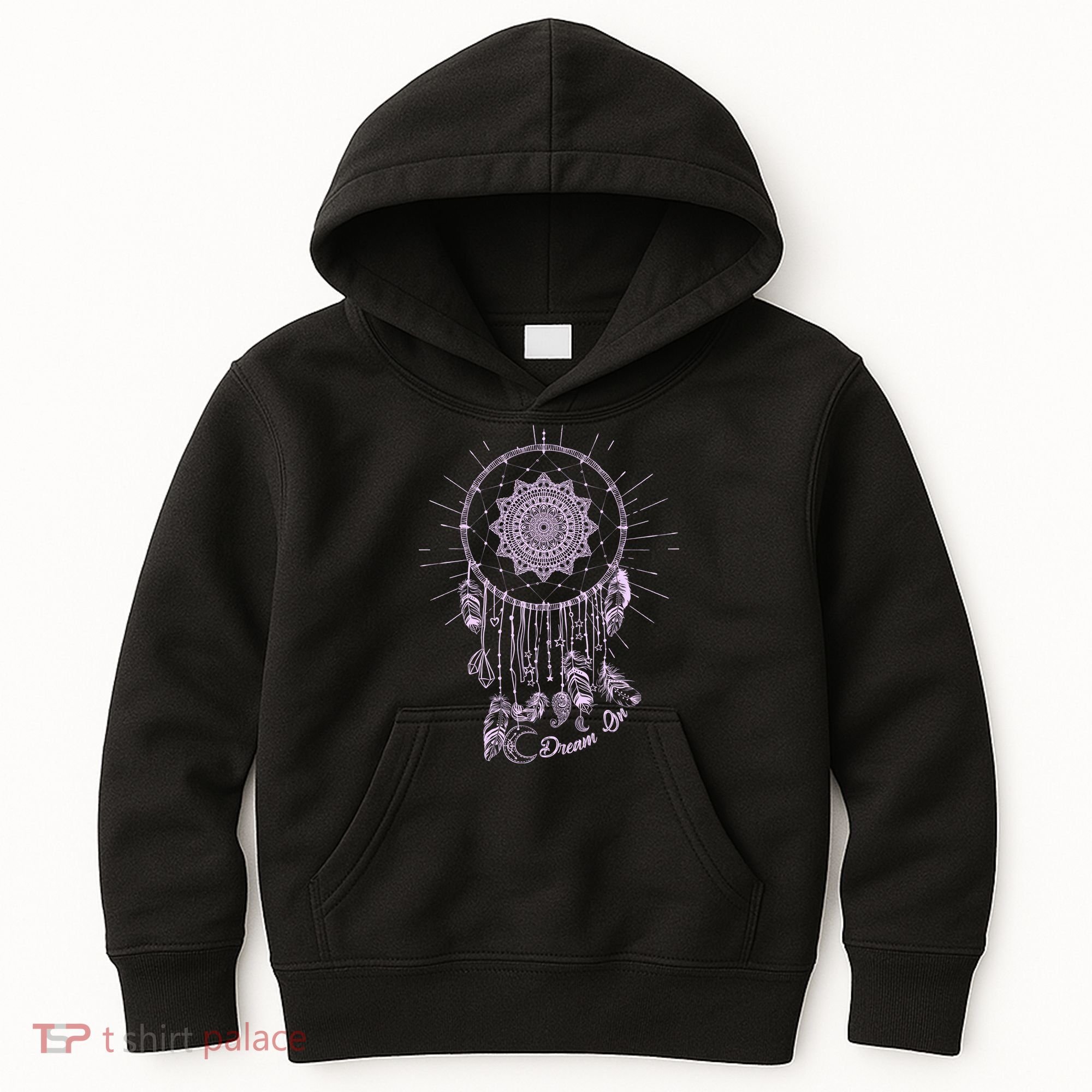 Dream On Native American Dream Catcher Kids Hoodie