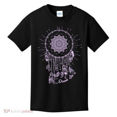 Dream On Native American Dream Catcher Kids T-Shirt