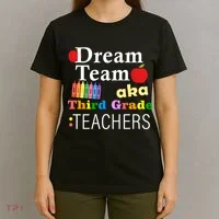 Dream Team Aka Third Grade Teachers T-Shirt thumb 4
