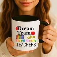 Dream Team Aka Third Grade Teachers Coffee Mug thumb 3
