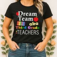 Dream Team Aka Third Grade Teachers Women's T-Shirt thumb 2