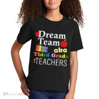 Dream Team Aka Third Grade Teachers Kids T-Shirt thumb 2