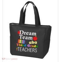 Dream Team Aka Third Grade Teachers Tote Bag thumb 3