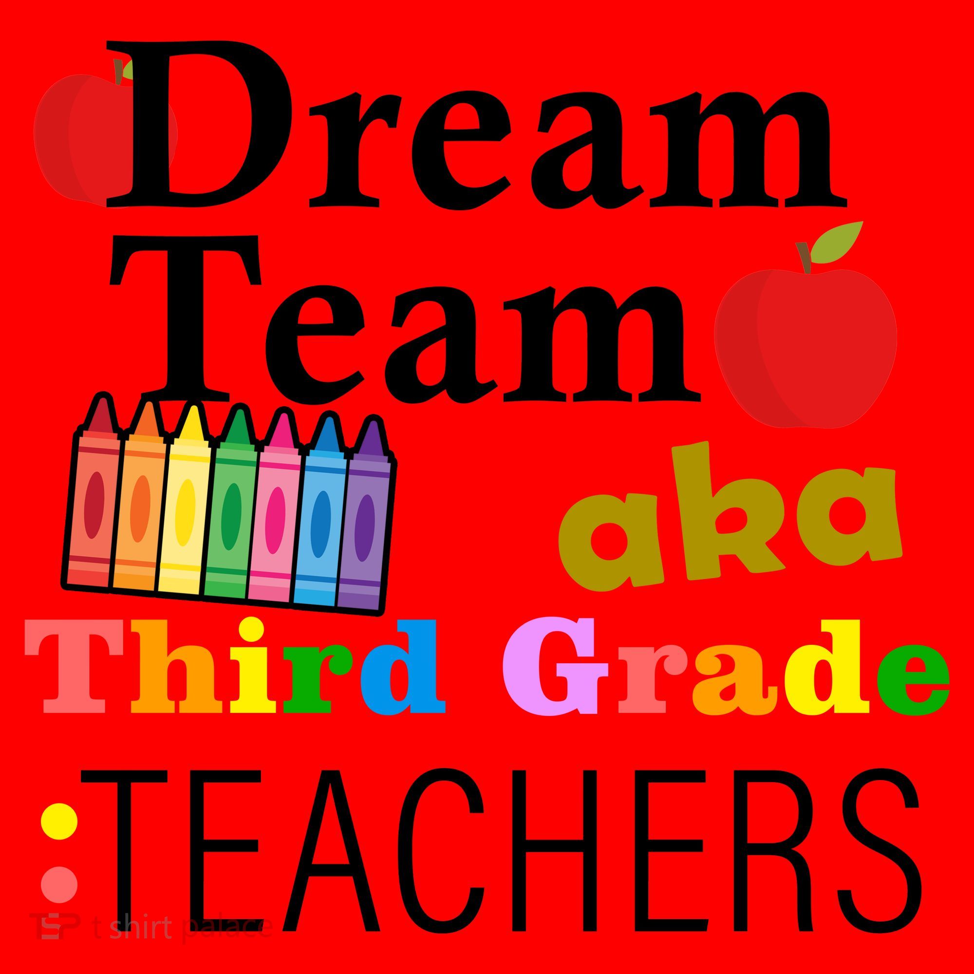 Dream Team Aka Third Grade Teachers Santa Hat