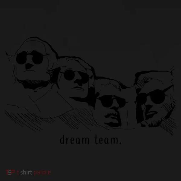 Dream Team Washington Lincoln Roosevelt Jefferson  Hoodie
