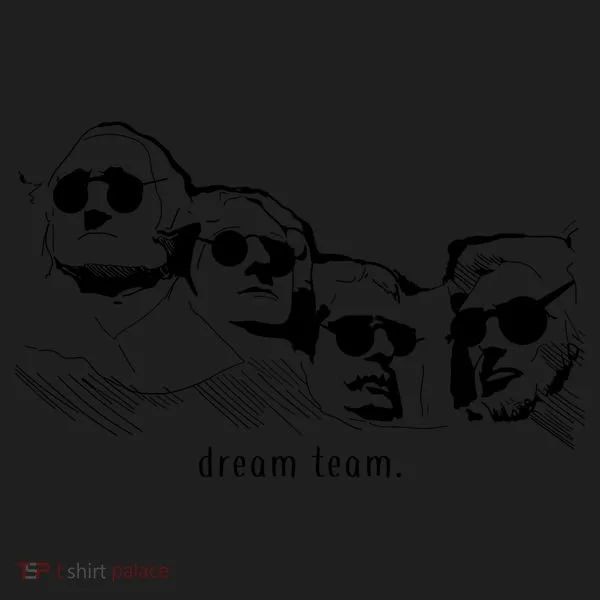 Dream Team Washington Lincoln Roosevelt Jefferson  Hat