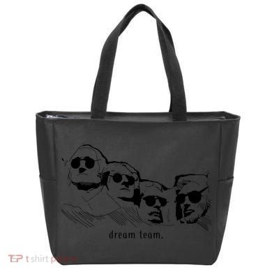 Dream Team Washington Lincoln Roosevelt Jefferson  Tote Bag
