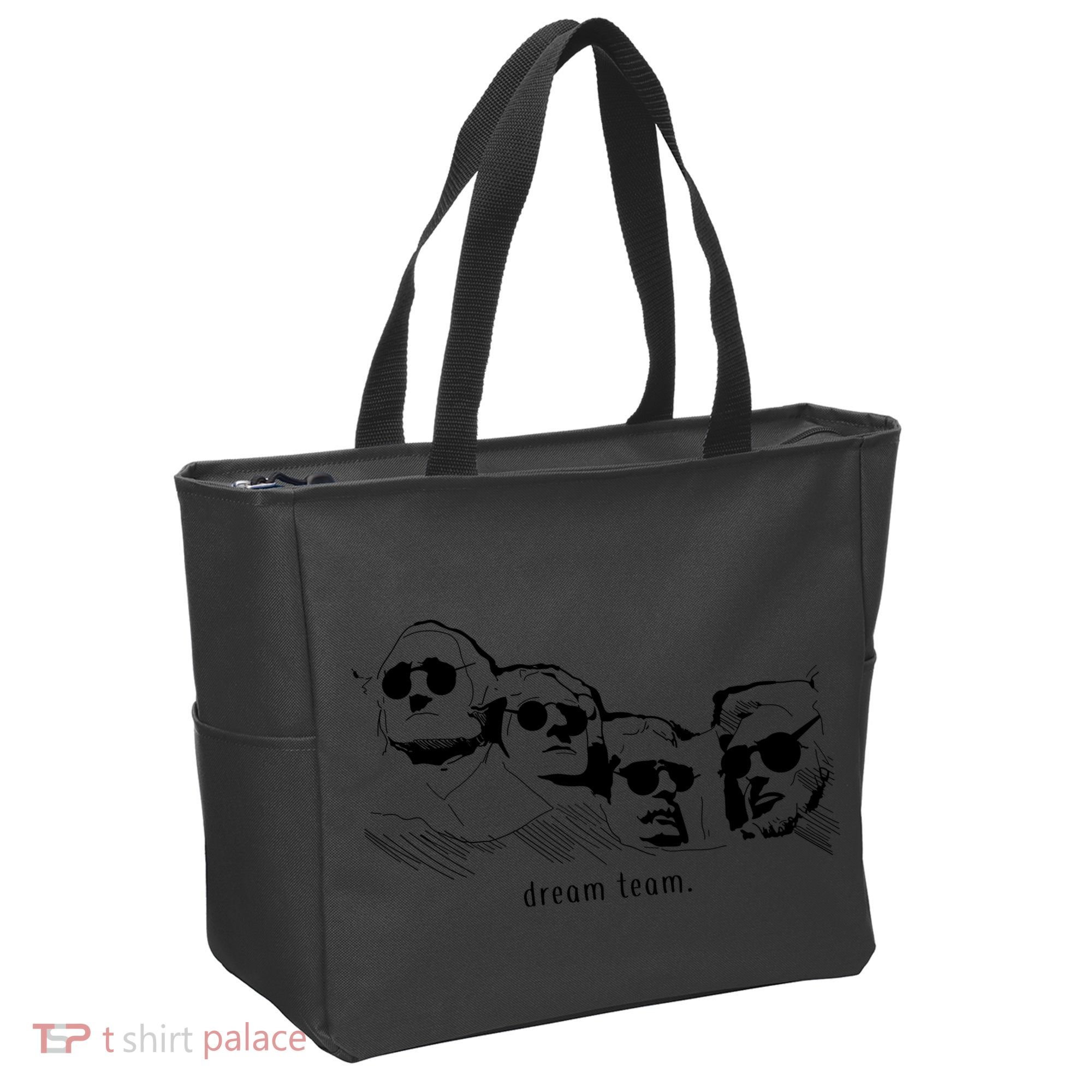 Dream Team Washington Lincoln Roosevelt Jefferson  Tote Bag