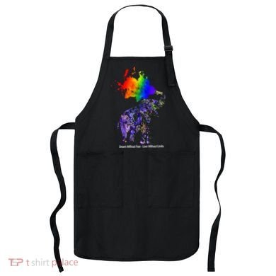 Dream Without Fear Elephant LGBT Apron
