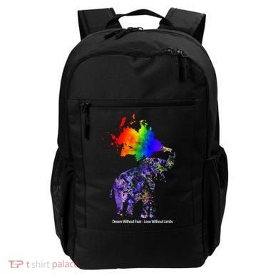 Dream Without Fear Elephant LGBT Backpack