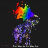 Dream Without Fear Elephant LGBT Polo thumb 3