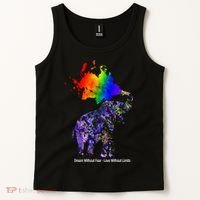 Dream Without Fear Elephant LGBT Tank Top thumb 2