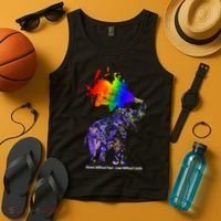 Dream Without Fear Elephant LGBT Tank Top thumb 4