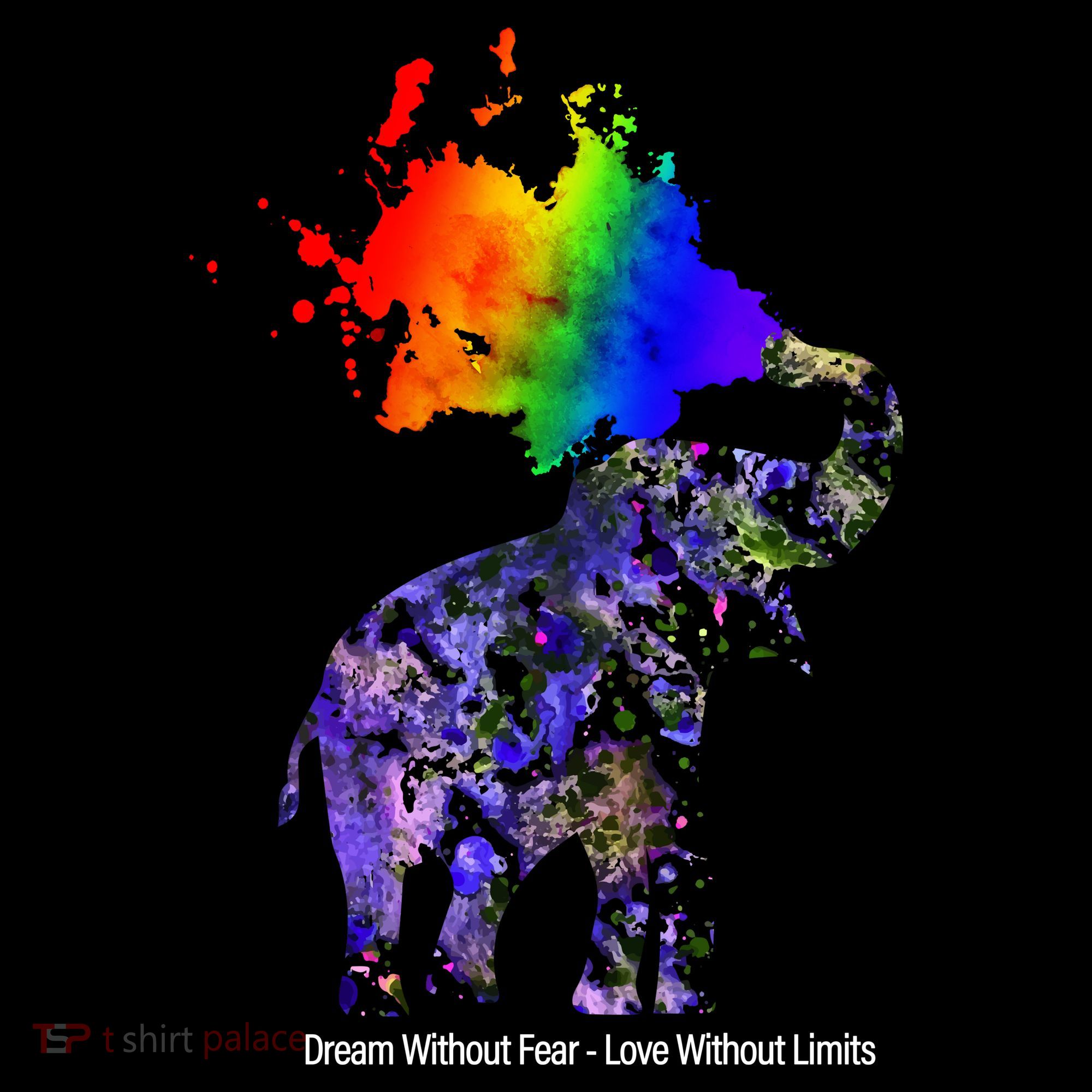 Dream Without Fear Elephant LGBT Tote Bag