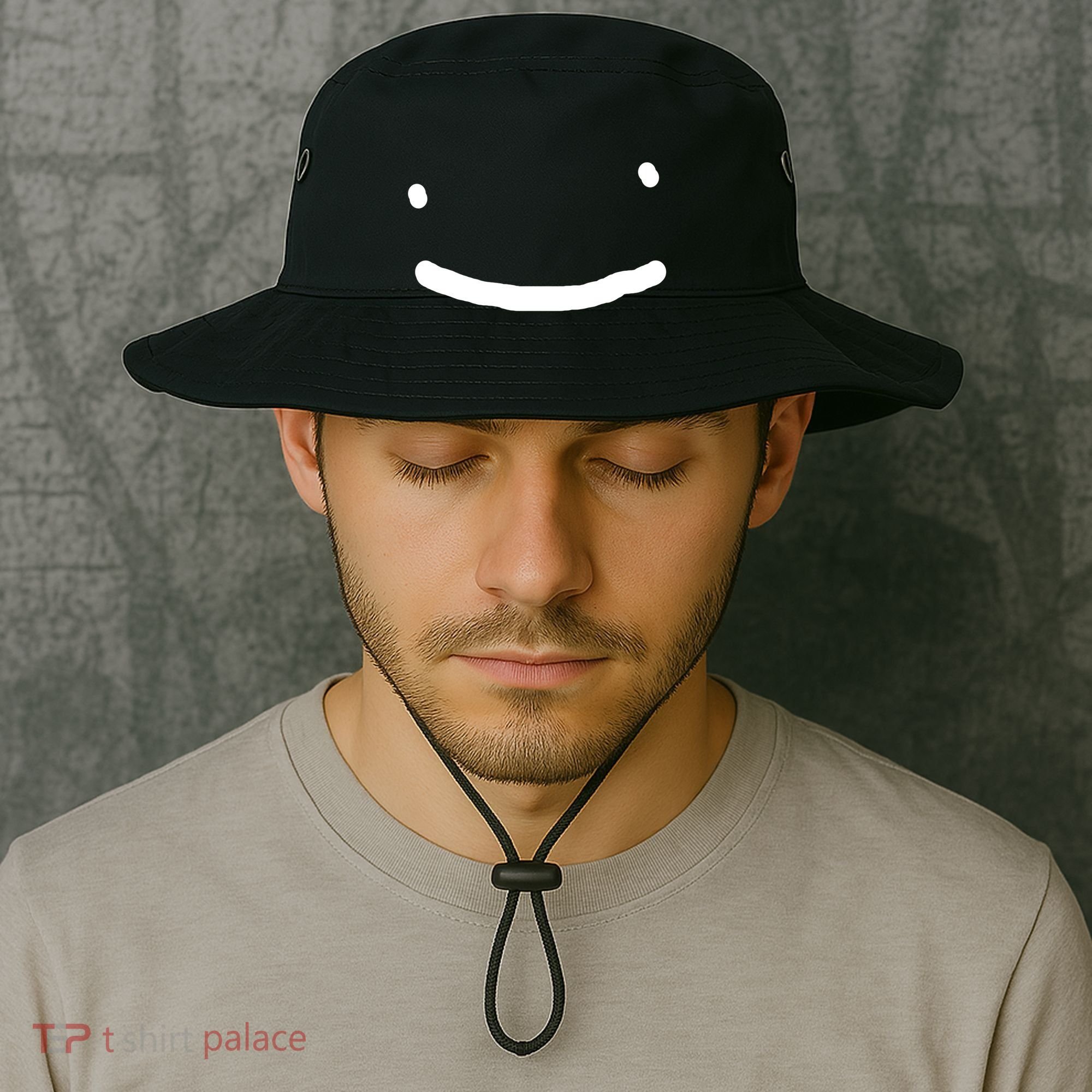 Dreamy Smiley Face Bucket Hat