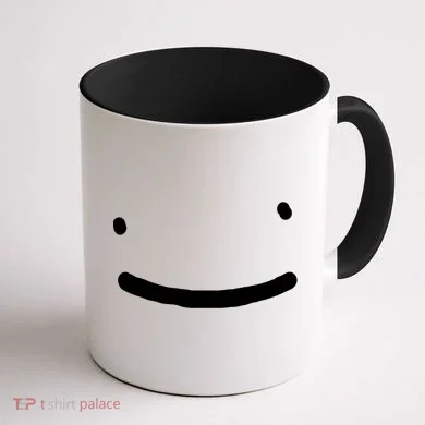 Dreamy Smiley Face Coffee Mug back