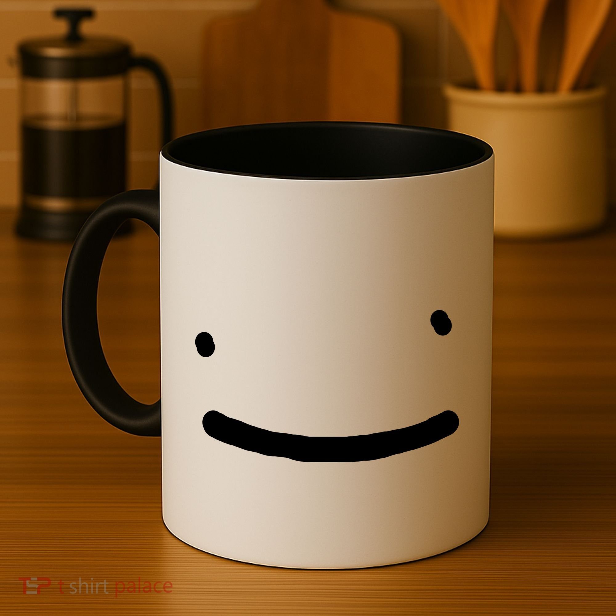 Dreamy Smiley Face Coffee Mug