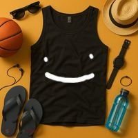 Dreamy Smiley Face Tank Top thumb 4